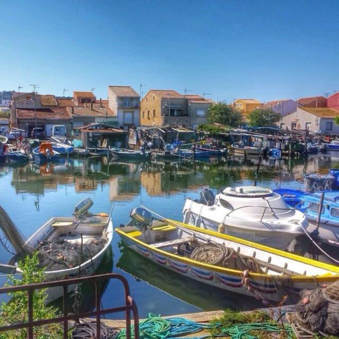 Maison Quartier Pointe-Courte A Sète Extérieur photo